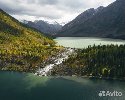 Вертолетная экскурсия на Мультинские озера