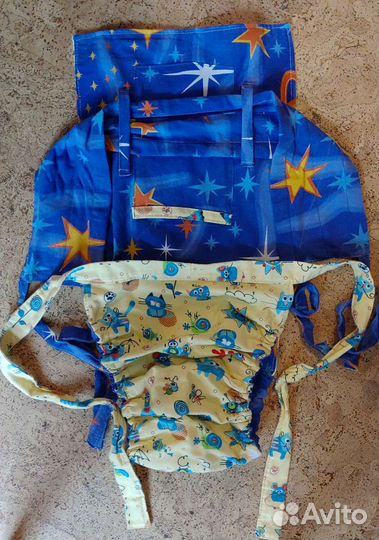 Дорожный стул для кормления ребенка