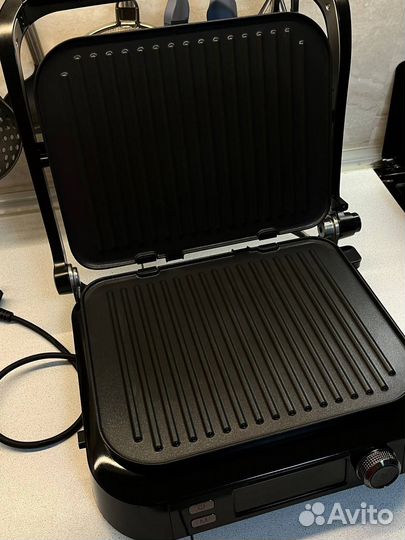 Электро гриль redmond