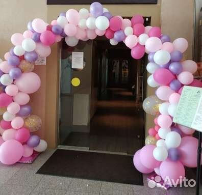 Гелиевые шары, фотозона