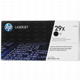 Картридж лазерный HP 29X (C4129X) черный