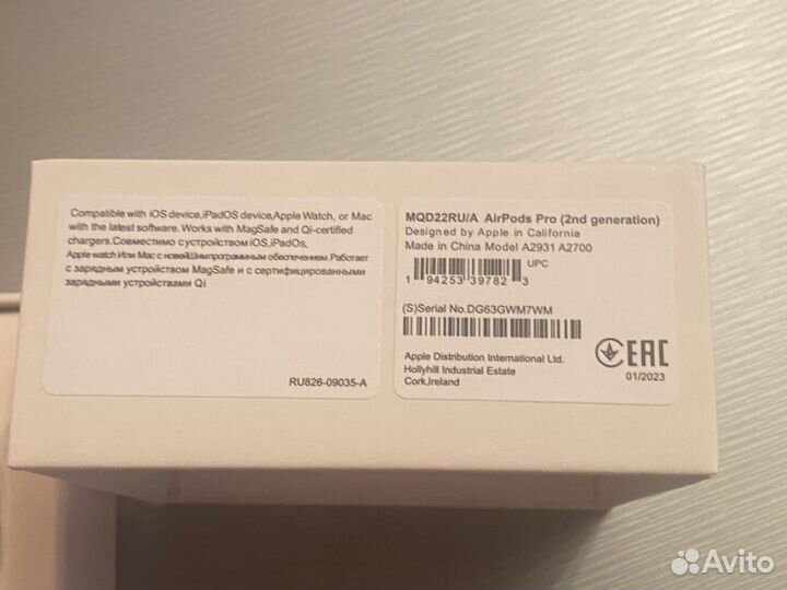 Airpods pro 2. Новая копия