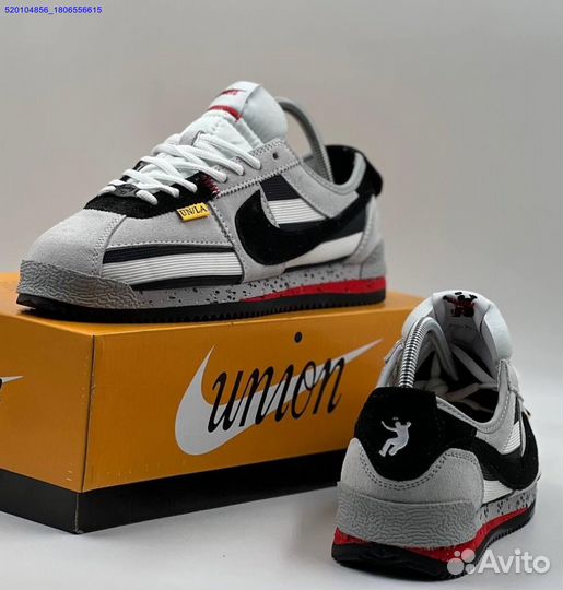 Кроссовки Nike Cortez Union Grey (Арт.20794)