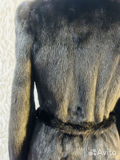 Шуба норковая 42 44 бу