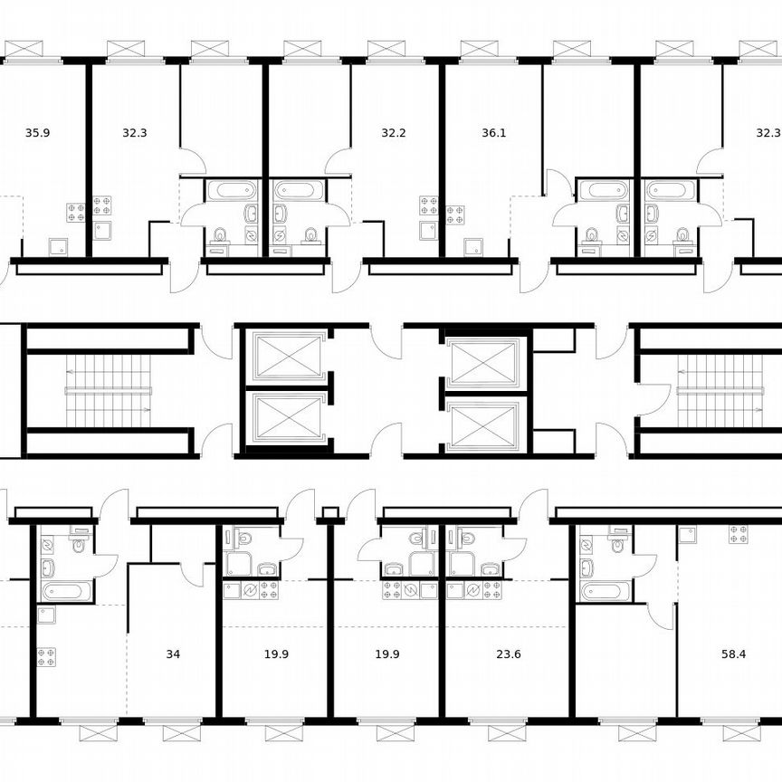 2-к. квартира, 48,5 м², 13/28 эт.