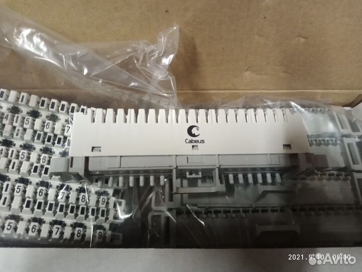 Плинт размыкаемый на 10 пар типа krone