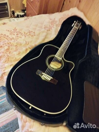 Электроакустика Yamaha, FGX423SC-12BL, japan