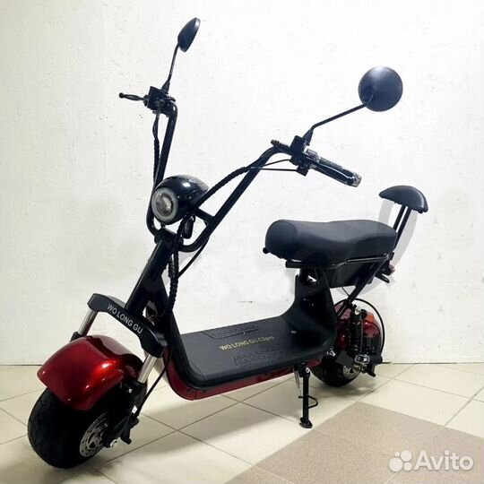 Электроскутер Wolong C2 PRO 1000W 20Ah 2022 г