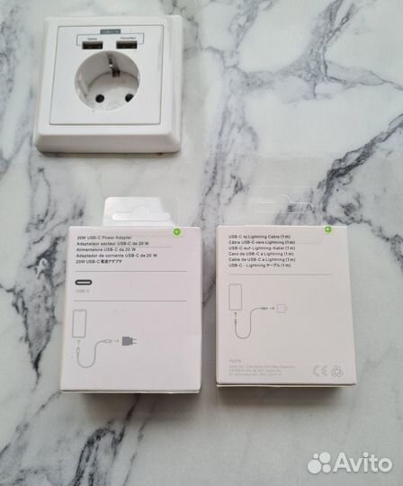 Зарядка на iPhone 20w Оригинал