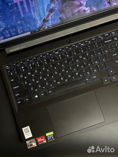 Игровой Lenovo RTX3050 / Ryzen 5 / 8GB / 256SSD