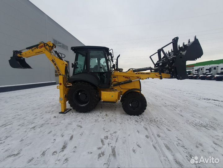 Экскаватор-погрузчик New Holland B80B, 2024
