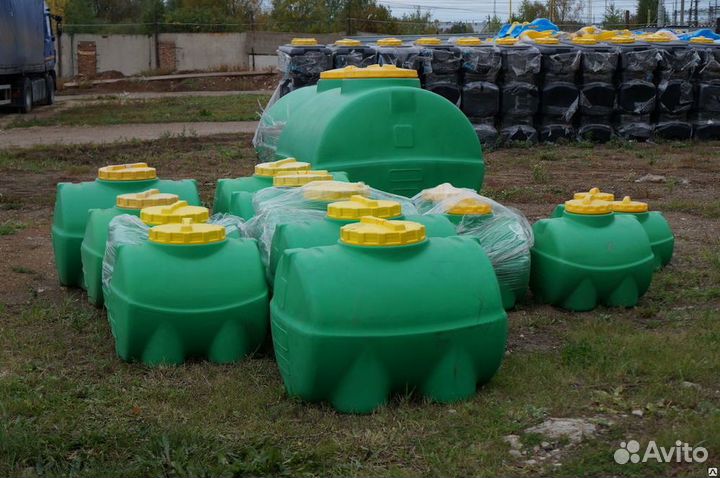 Бак для топлива 100л горизонтальный