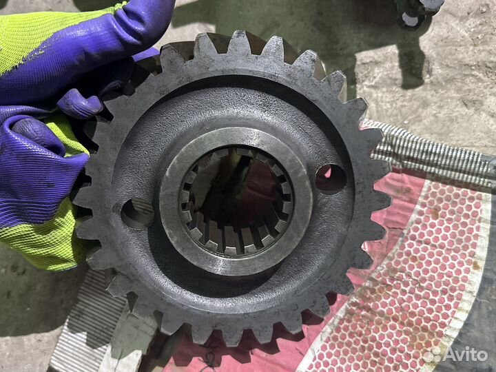 Шестерня ведомая среднего редуктора маз 6303