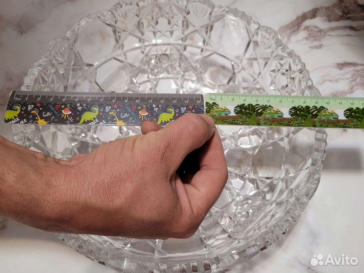 Ваза хрустальная большая СССР