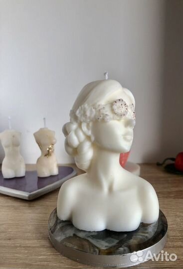 Свеча бюст