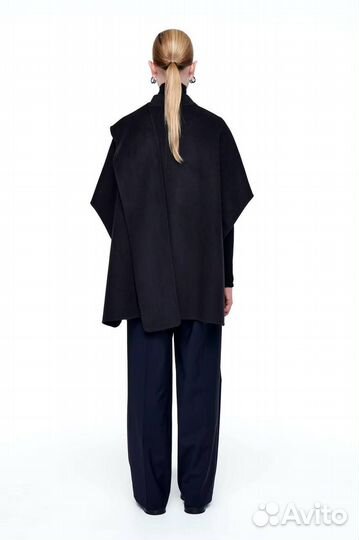 Пончо накидка из шерсти cos
