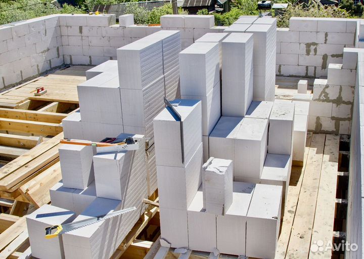 Газосиликатный блок Лиски Аэроблок Премиум