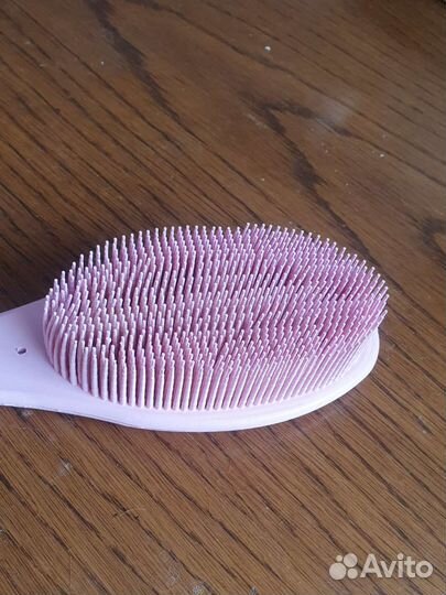 Щетка каучуковая душ-массаж Белый Кот