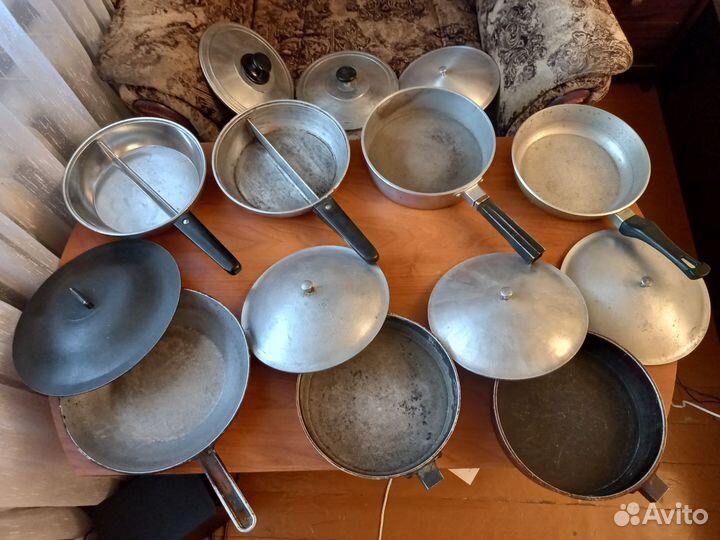 Сковородки СССР Утятницы СССР Казаны СССР