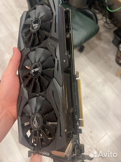 Видеокарта asus AMD RX 580 8G