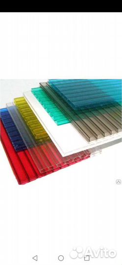 Поликарбонат листовой