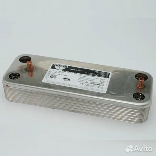 Теплообменник вторичный Baxi 5686670