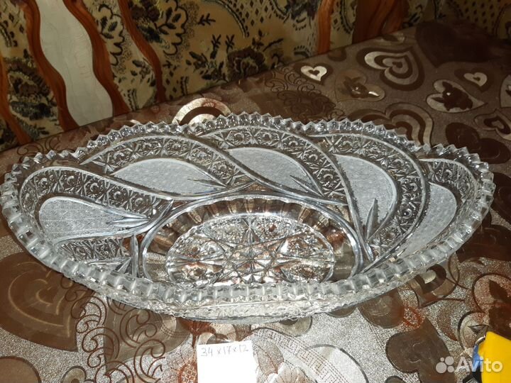 Хрустальная ладья большая