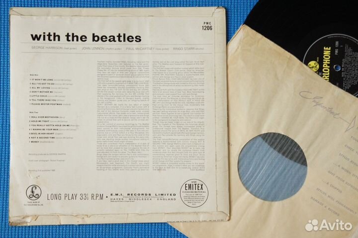 Beatles - With The Beatles (UK-1963-LP Mono)