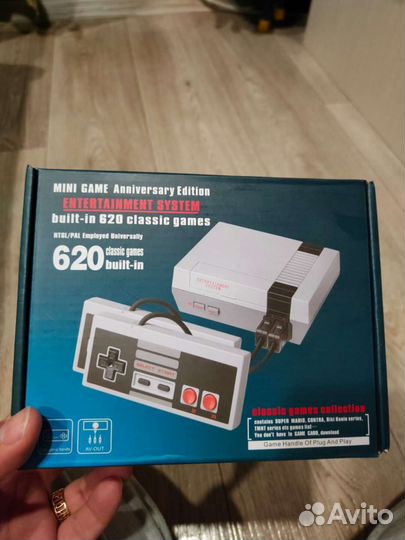 Приставка mini 620 игр, новая