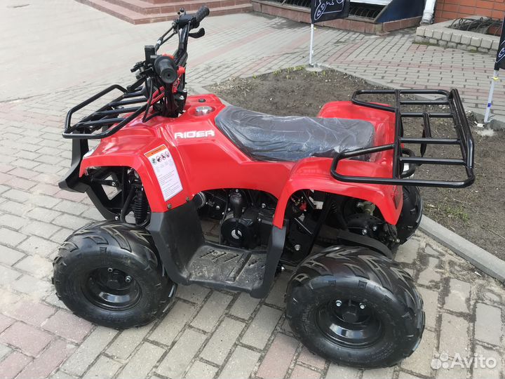 Квадроцикл ATV 110 Rider красный