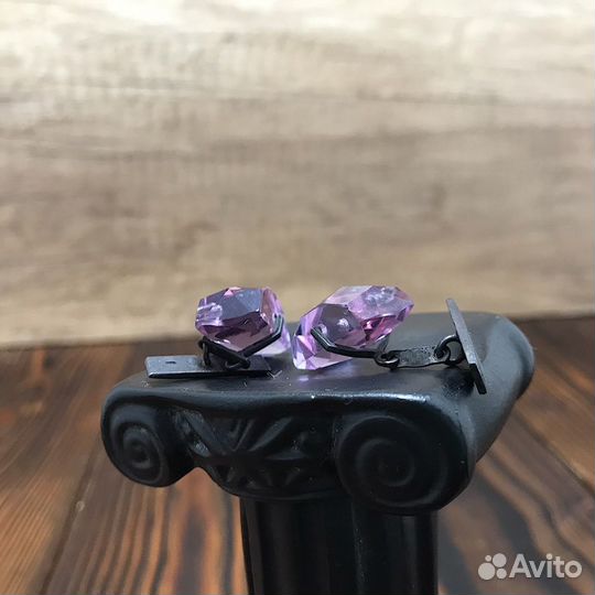 Советские Серебряные Запонки 875 Проба Клеймо СССР