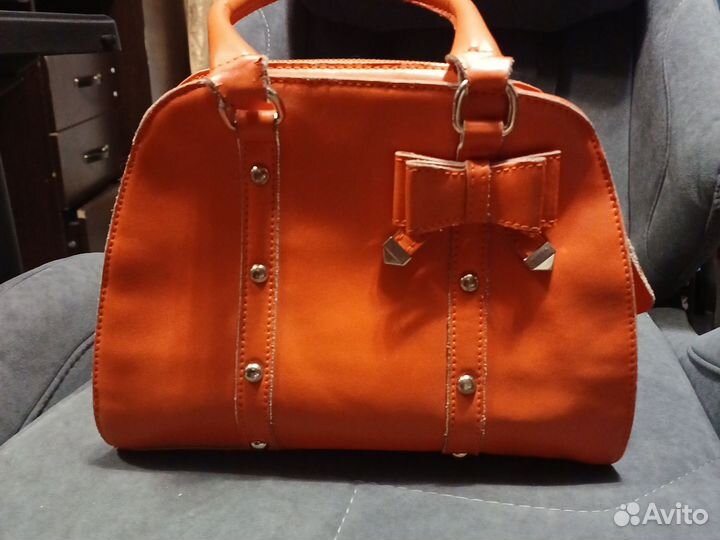 Сумка женская натуральная кожа бу