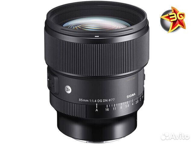 Объектив Sigma AF 85mm f/1.4 DG DN Art Sony E