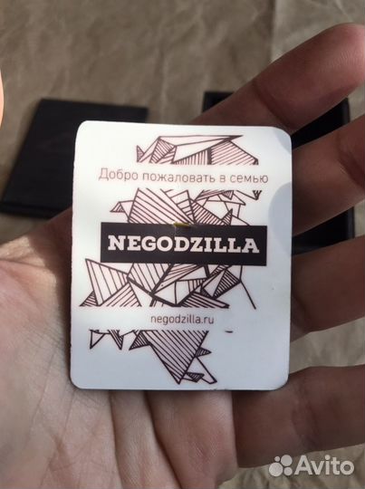 Значок Negodzilla Лимитирован в коробочке