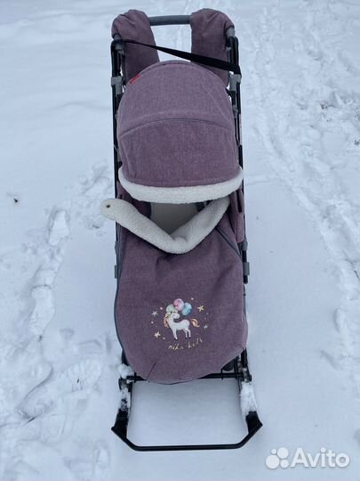 Коляска санки