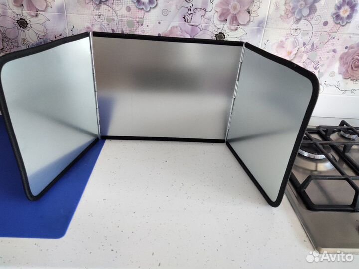 Защитный экран для кухни плиты от брызг складной