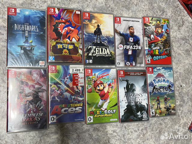 Игры для nintendo switch купить в Москве | Электроника | Авито