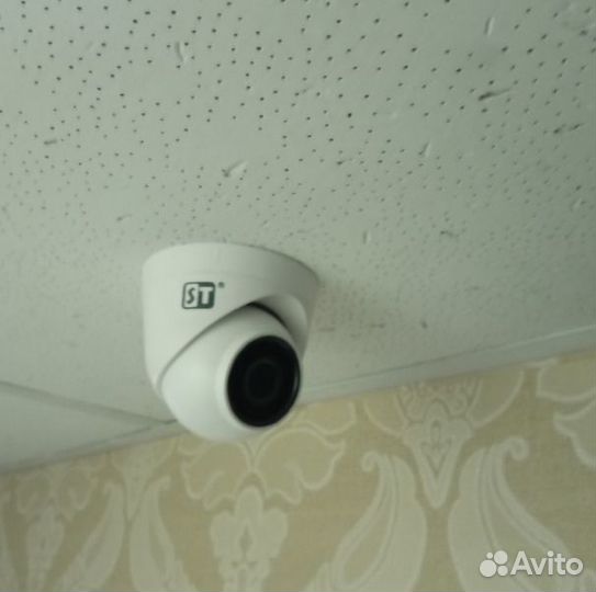 Установка виденаблюдения, видеокамер, камер видео