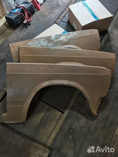 Крыло переднее левое Ваз 2105-07