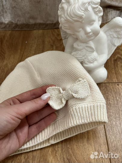 Шапка для девочки весенняя