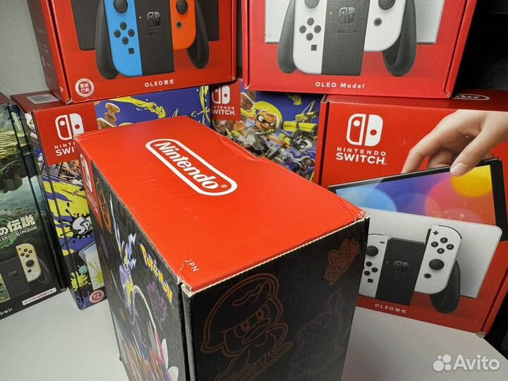 Nintendo Switch Oled Pokémon Scarlet Edition