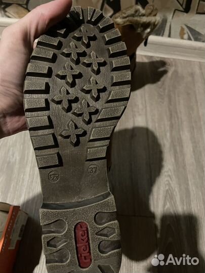 Полусапоги натуральная кожа 37