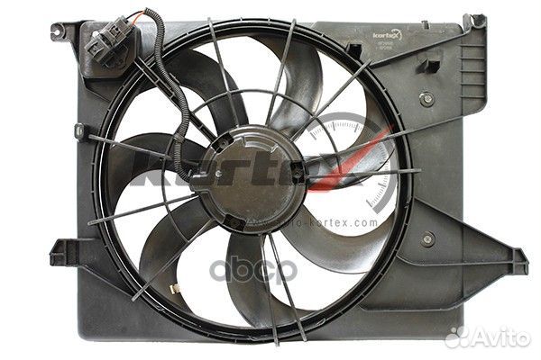 Вентилятор радиатора Kia Sorento (09) 2.4i (LF