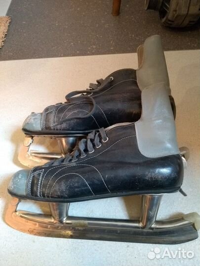 Коньки хоккейные СССР