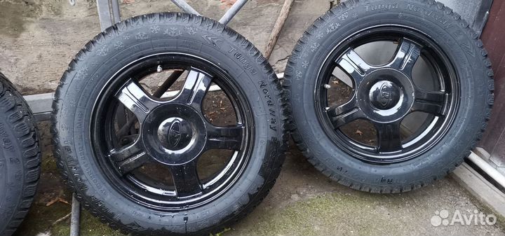 Литые диски r14 на ваз с зимней резиной