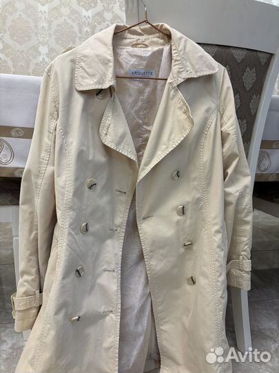 Тренч бежевый женский