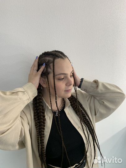 Плетение кос и брейдов с канеколоном/без