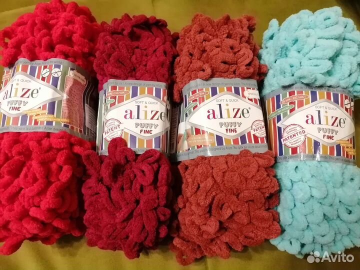 Пряжа alize puffy