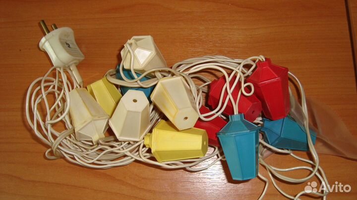 Елочная гирлянда СССР