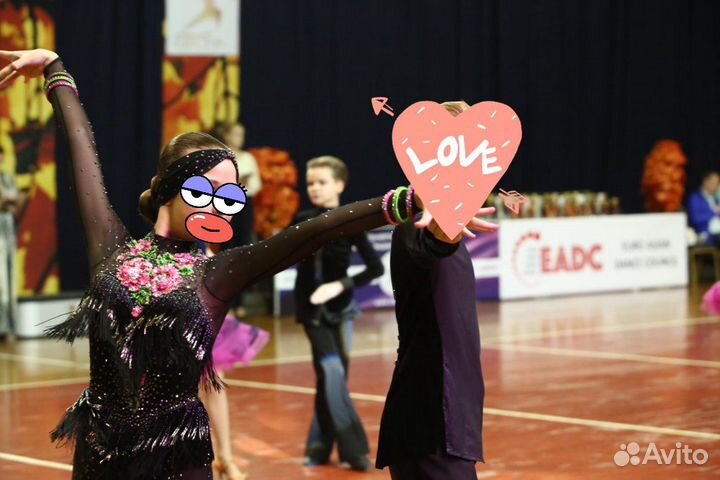 Платье для бальных танцев (латина)